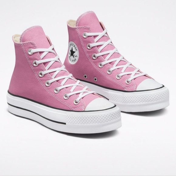 Converse CTAS LIFT HI PLATFORM WOMEN SZ  / 571631C - Picture 2 of 14